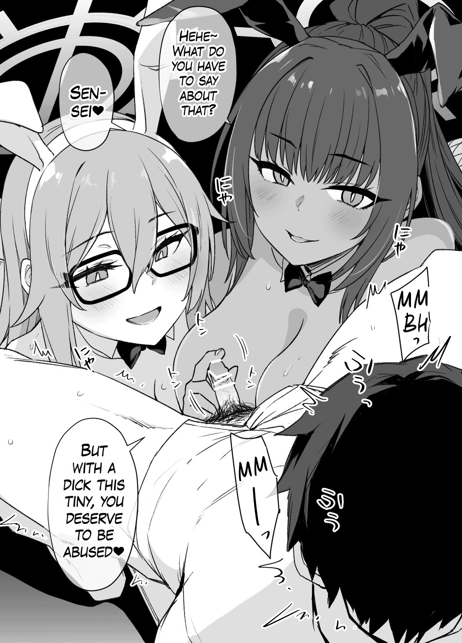 Hentai Manga Comic-Blue Archive: Brainwashing Bunny Slave-Read-10